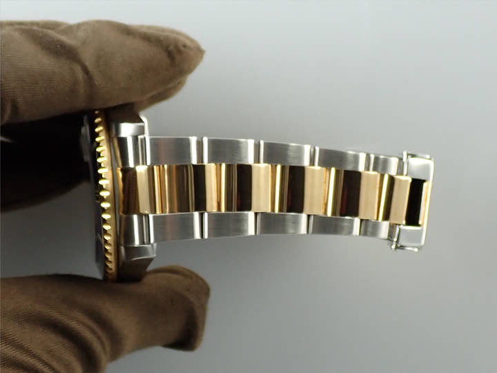 ロレックス サブマリーナー デイト Ref.16613SG ステンレススチール/イエローゴールド グレー文字盤