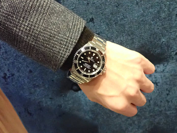 ロレックス サブマリーナー Ref.16610 ブラック文字盤 中古 submariner-361