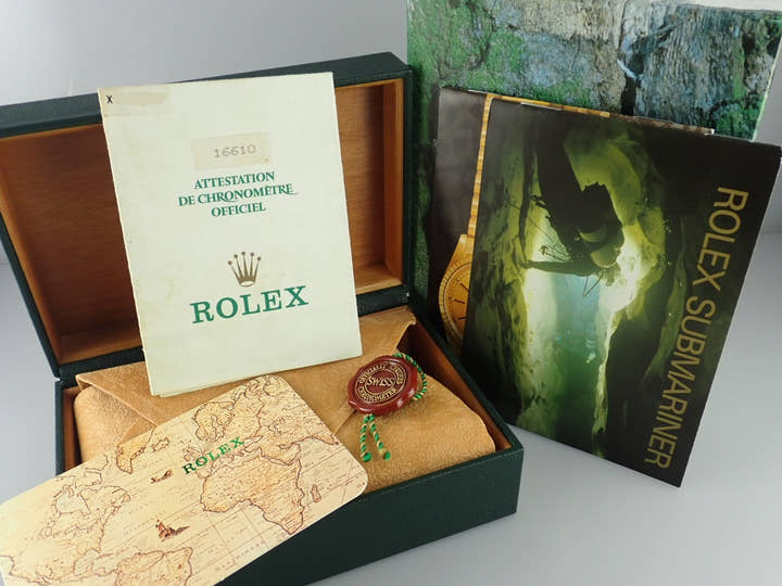 ロレックス サブマリーナー Ref.16610 ブラック文字盤 中古 submariner-361