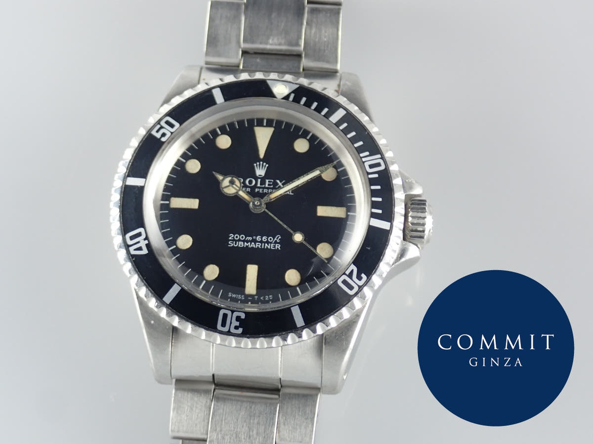Rolex Submariner Ref.5513 Black Dial Used submariner-362