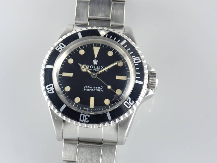 Rolex Submariner Ref.5513 Black Dial Used submariner-362