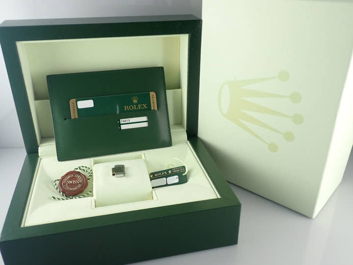 ロレックス サブマリーナー Ref.16613SG グレー文字盤 中古 submariner-367