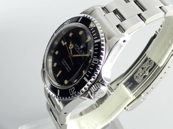 Rolex Submariner Ref.5513 Black Dial Used submariner-373-patina