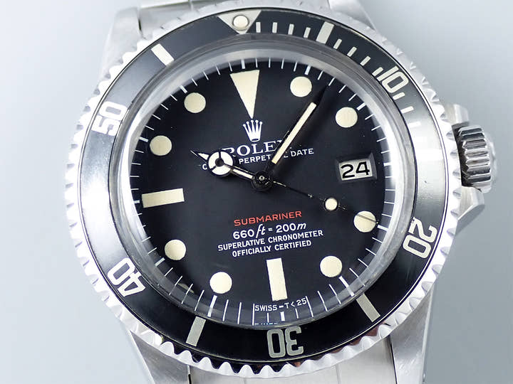 ロレックス サブマリーナー デイト Ref.1680 ステンレススチール ブラック文字盤