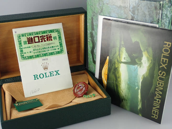 ロレックス サブマリーナー Ref.16610 ブラック文字盤 中古 submariner-377