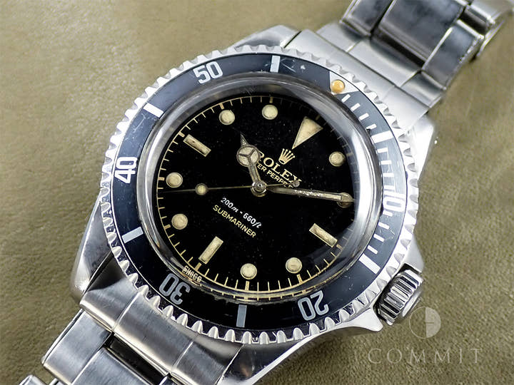 ロレックス サブマリーナー Ref.5512MM ステンレススチール ブラック文字盤