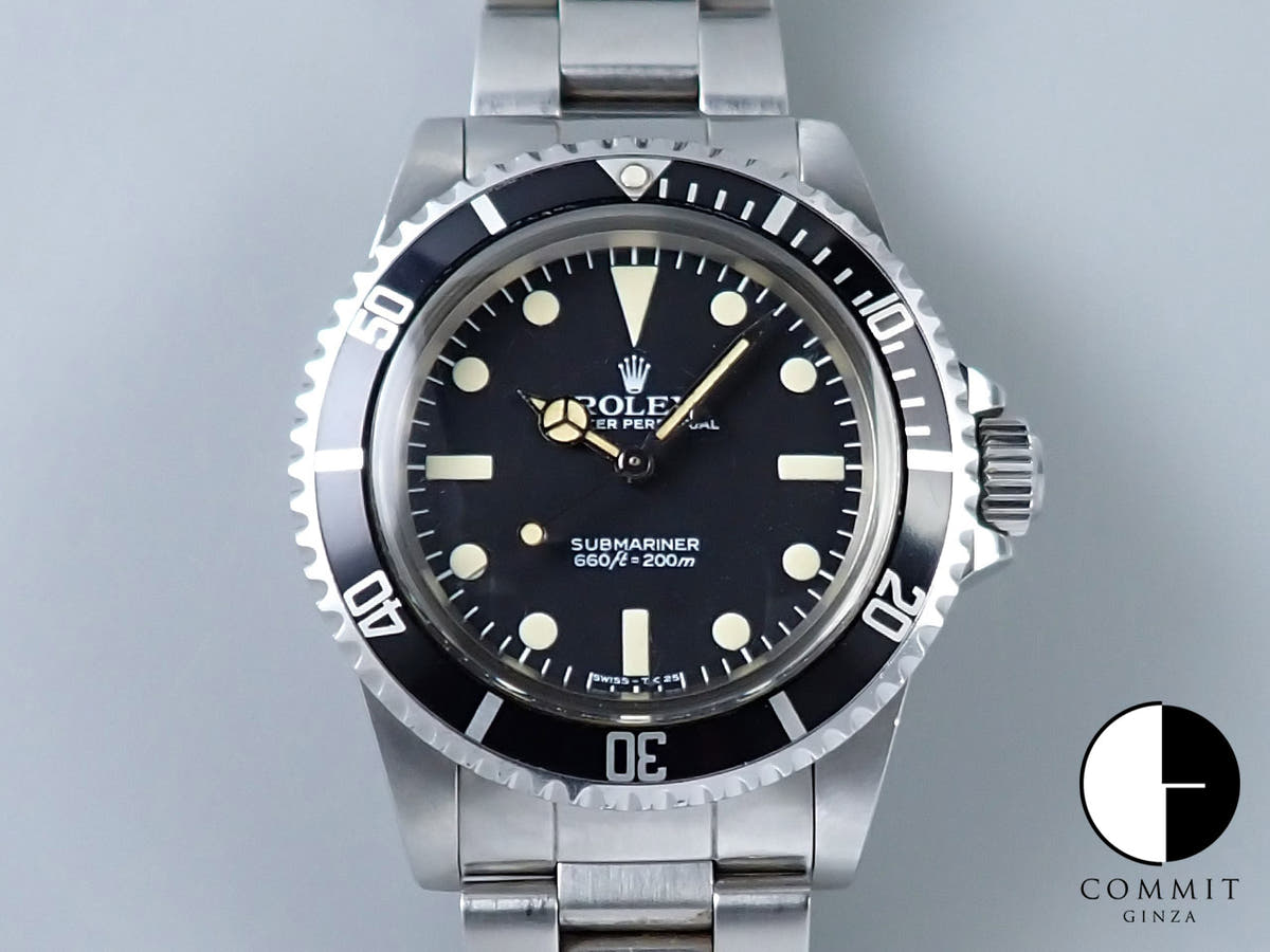 ロレックス サブマリーナー Ref.5513 ステンレススチール ブラック文字盤