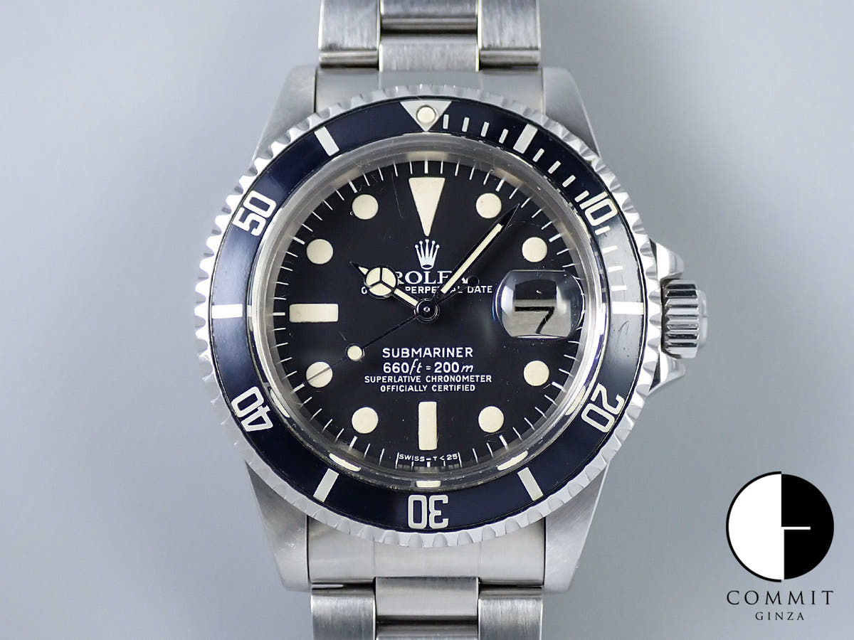 ロレックス サブマリーナー デイト Ref.1680 ステンレススチール ブラック文字盤