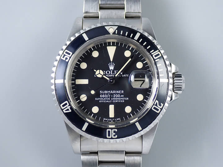 ロレックス サブマリーナー デイト Ref.1680 ステンレススチール ブラック文字盤