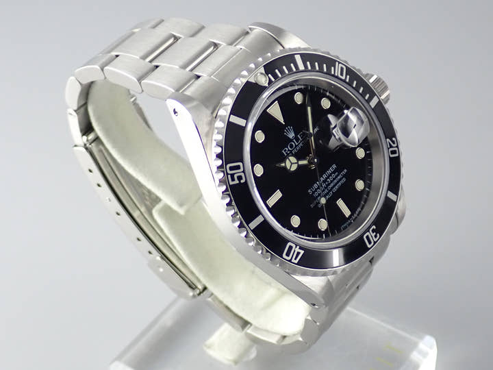 ロレックス サブマリーナー Ref.16610 ブラック文字盤 中古 submariner-378