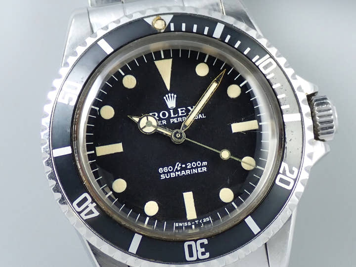 ロレックス サブマリーナー Ref.5513 ステンレススチール ブラック文字盤
