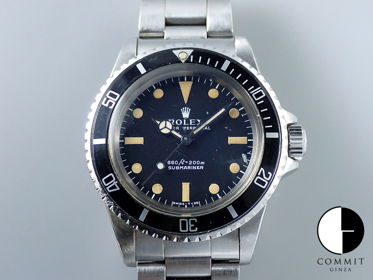 ロレックス サブマリーナー Ref.5513 ステンレススチール ブラック文字盤