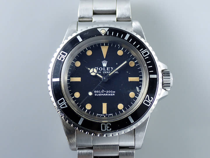 ロレックス サブマリーナー Ref.5513 ステンレススチール ブラック文字盤