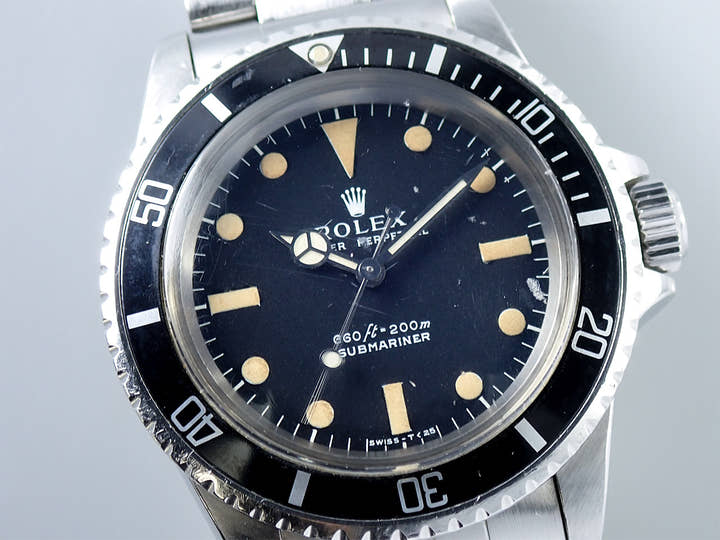 ロレックス サブマリーナー Ref.5513 ステンレススチール ブラック文字盤