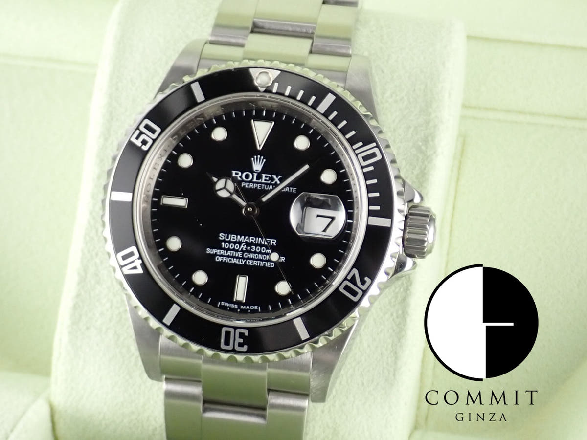 Rolex Submariner Ref.16610 Black Dial Used submariner-390