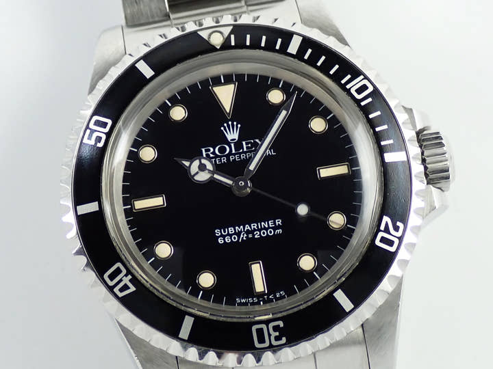 ロレックス サブマリーナー Ref.5513 ステンレススチール ブラック文字盤