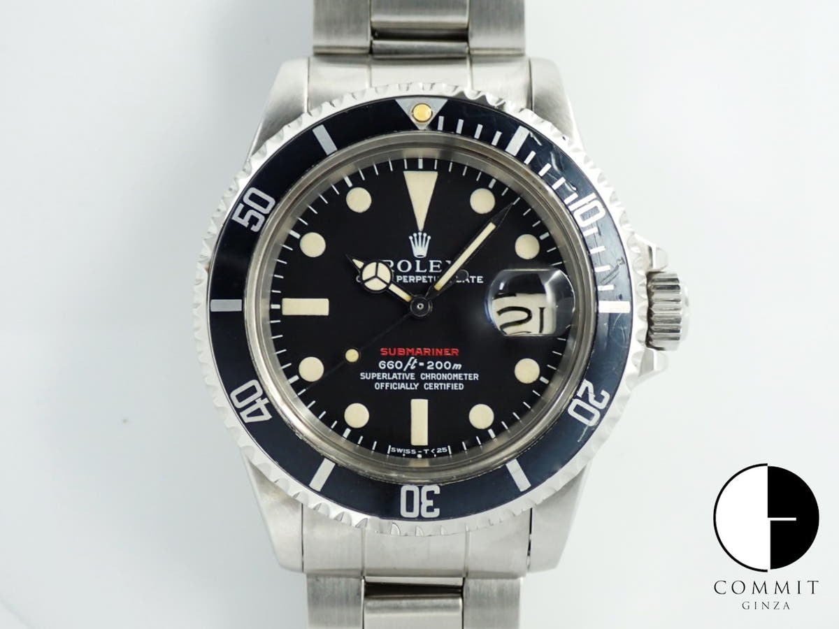 ロレックス サブマリーナー デイト Ref.1680 ステンレススチール ブラック文字盤 中古 7RMX3T0A