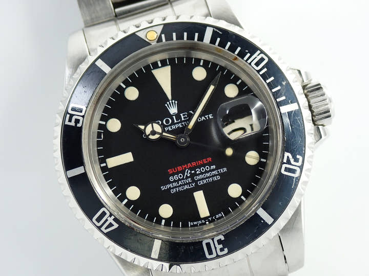 ロレックス サブマリーナー デイト Ref.1680 ステンレススチール ブラック文字盤 中古 7RMX3T0A