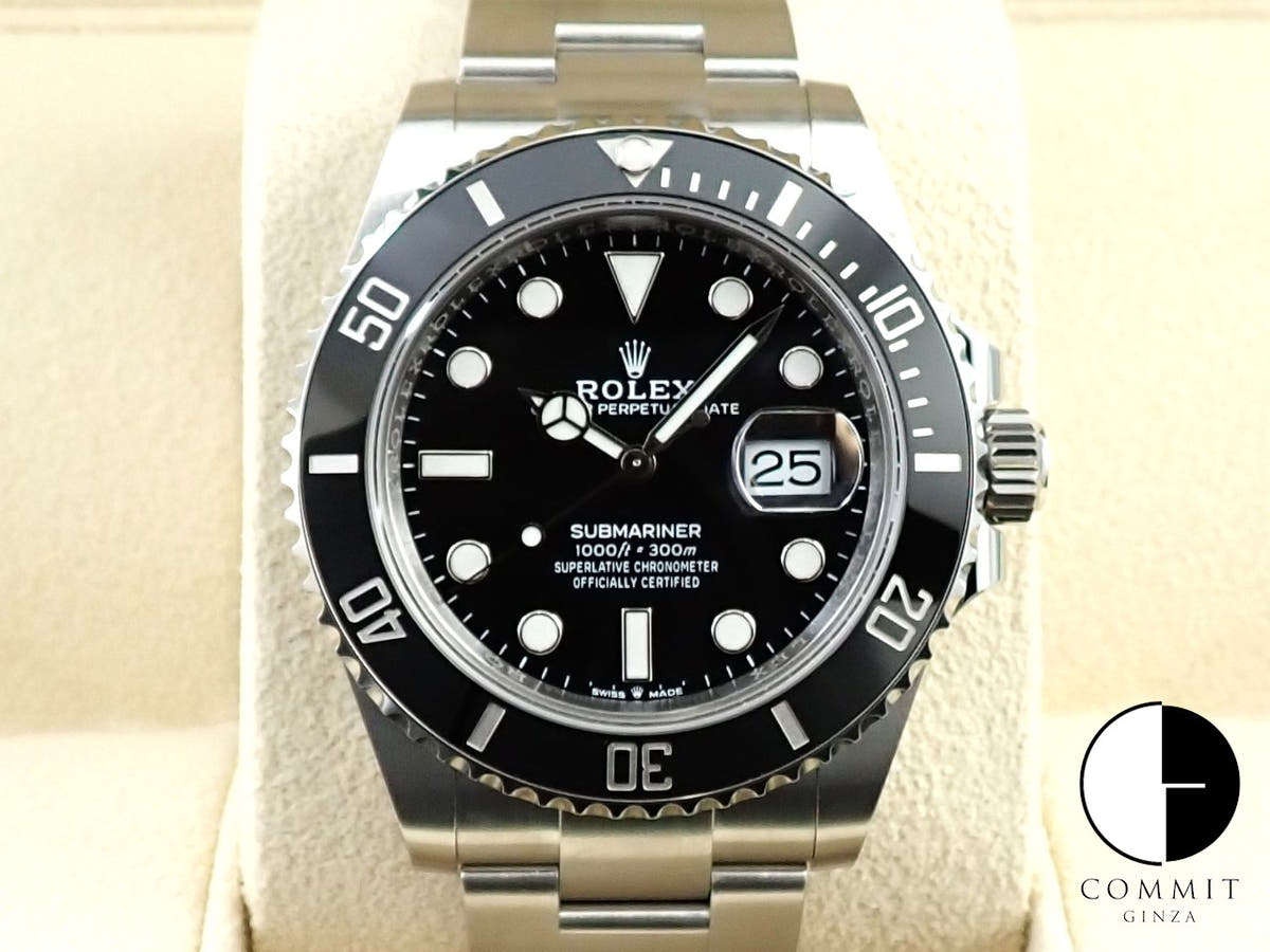 ロレックス サブマリーナー デイト Ref.126610LN ステンレススチール ブラック文字盤
