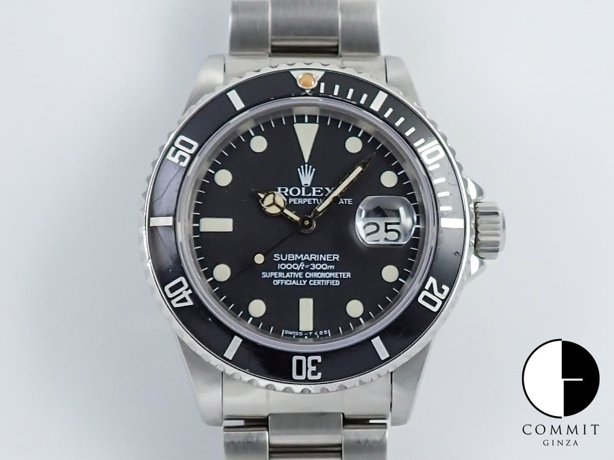 ロレックス サブマリーナー デイト Ref.16800 ステンレススチール ブラック文字盤