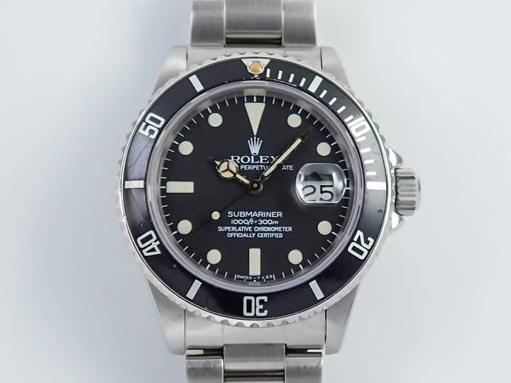 ロレックス サブマリーナー デイト Ref.16800 ステンレススチール ブラック文字盤
