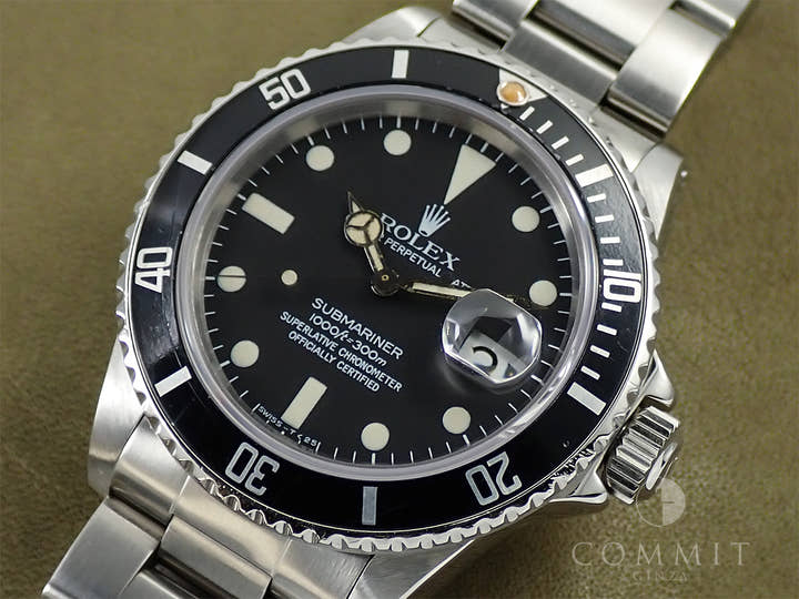 ロレックス サブマリーナー デイト Ref.16800 ステンレススチール ブラック文字盤