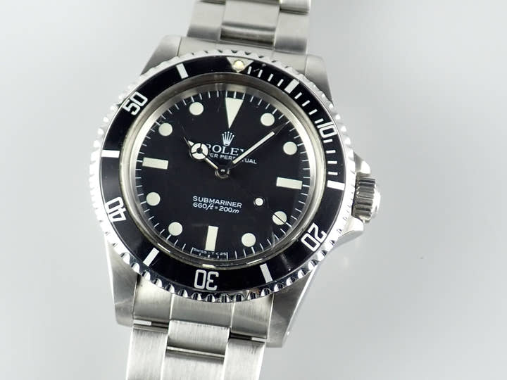 Rolex Submariner Ref.5513 Black Dial Used submariner-394