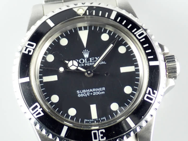 Rolex Submariner Ref.5513 Black Dial Used submariner-394