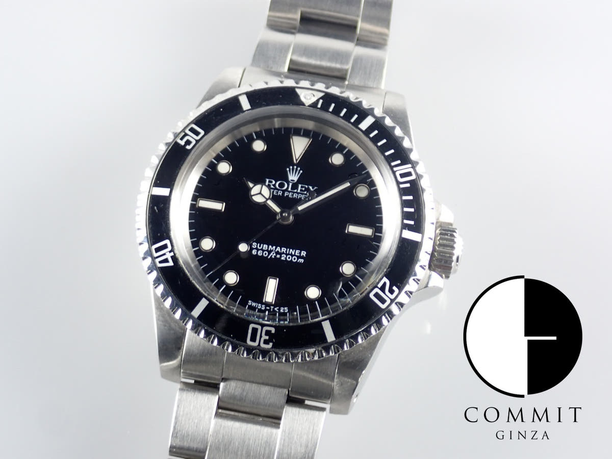 Rolex Submariner Ref.5513 Black Dial Used submariner-397