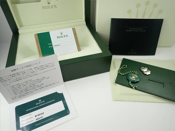 ロレックス サブマリーナー デイト Ref.116619LB ホワイトゴールド ブルー文字盤