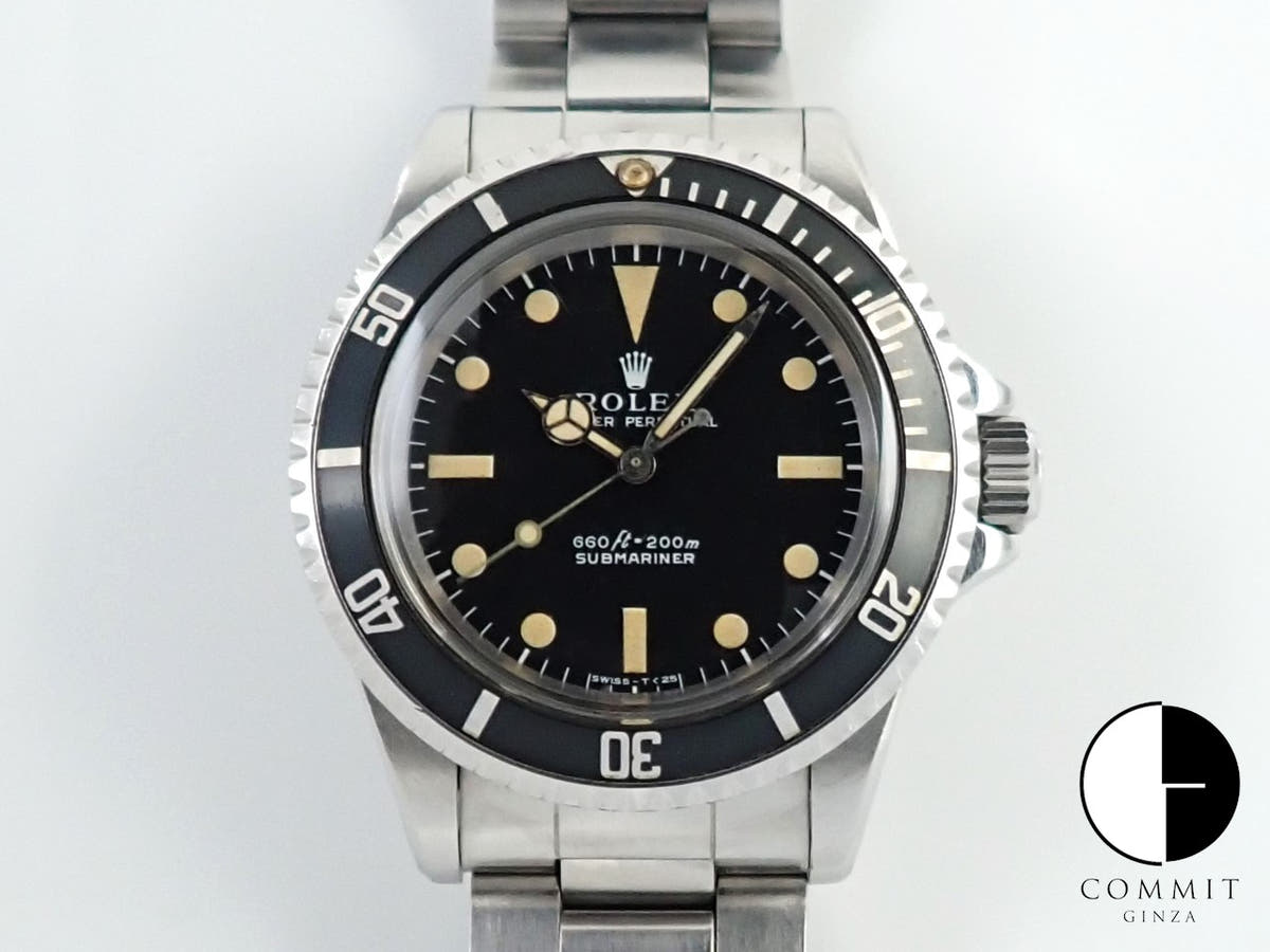ロレックス サブマリーナー Ref.5513 ステンレススチール ブラック文字盤