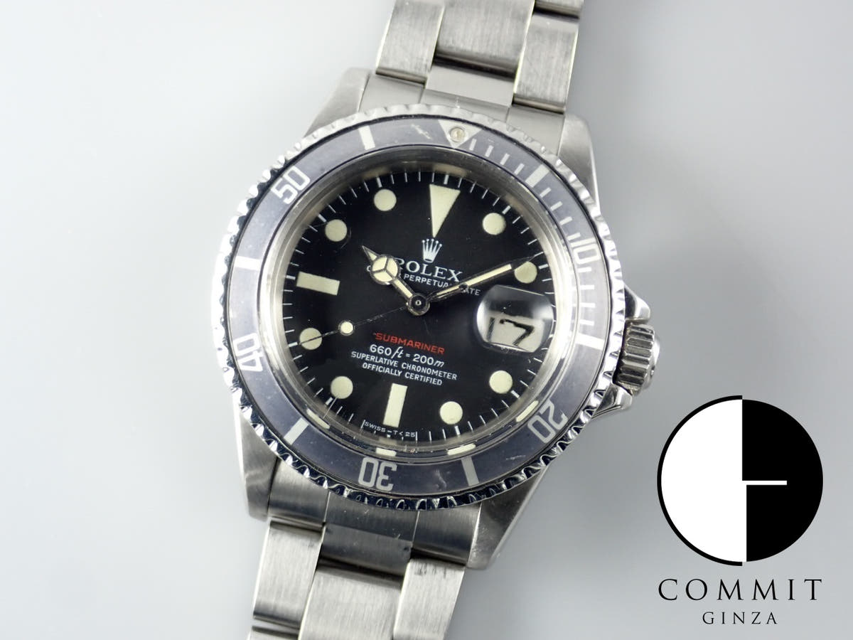 Rolex Submariner Ref.1680 Black Dial Used submariner-407