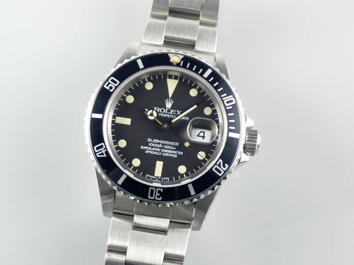 ロレックス サブマリーナー Ref.16800 ブラック文字盤 中古 submariner-417