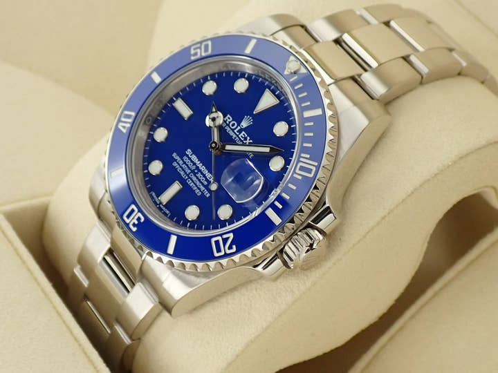 ロレックス サブマリーナー デイト Ref.116619LB ホワイトゴールド ブルー文字盤