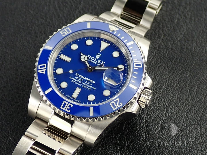 ロレックス サブマリーナー デイト Ref.116619LB ホワイトゴールド ブルー文字盤
