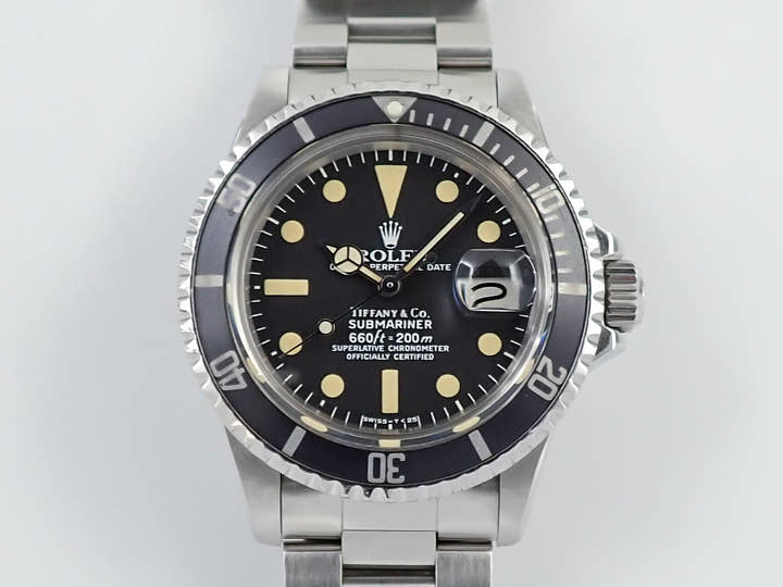 ロレックス サブマリーナー デイト Ref.1680 ステンレススチール ブラック文字盤