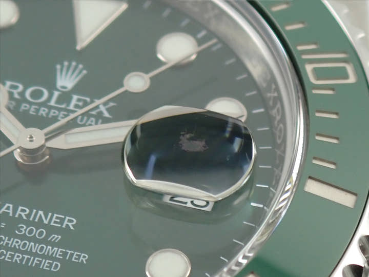 ロレックス サブマリーナー デイト Ref.116610LV ステンレススチール グリーン文字盤