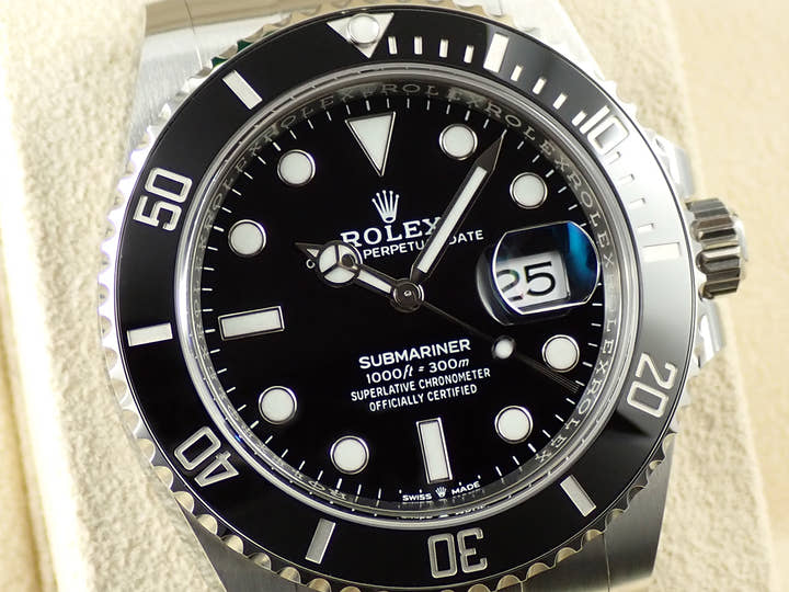 ロレックス サブマリーナー デイト Ref.126610LN ステンレススチール ブラック文字盤