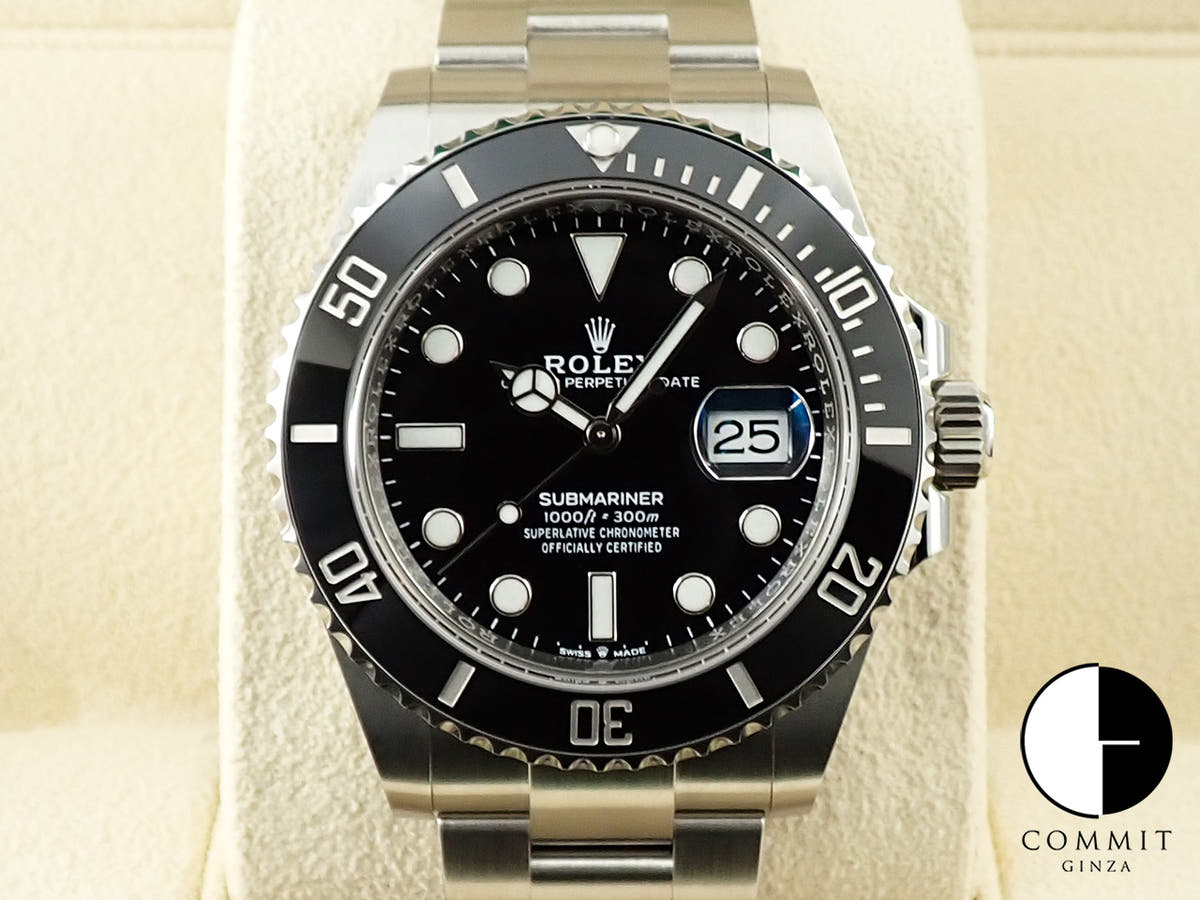 ロレックス サブマリーナー デイト Ref.126610LN ステンレススチール ブラック文字盤