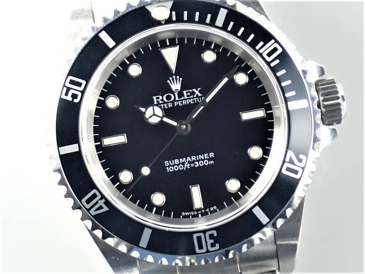 ロレックス サブマリーナー Ref.14060 ブラック文字盤 中古 submariner-426
