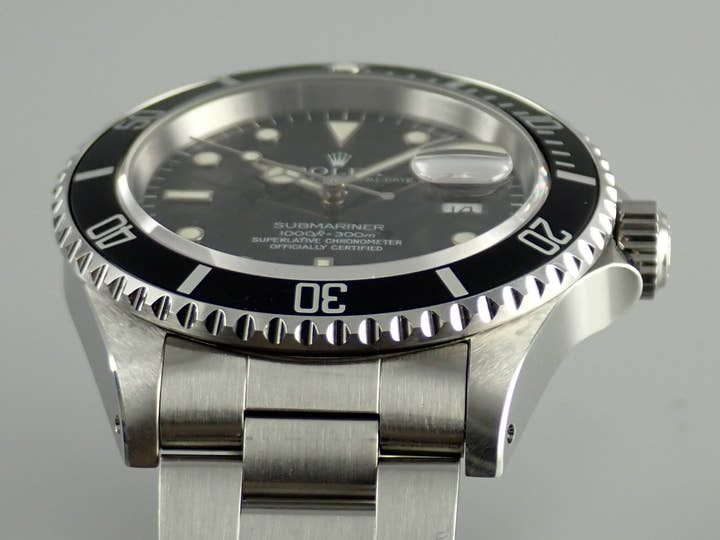 ロレックス サブマリーナー Ref.16610 ブラック文字盤 中古 submariner-450