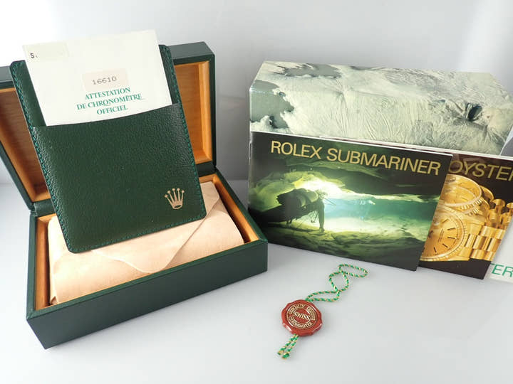 ロレックス サブマリーナー Ref.16610 ブラック文字盤 中古 submariner-450