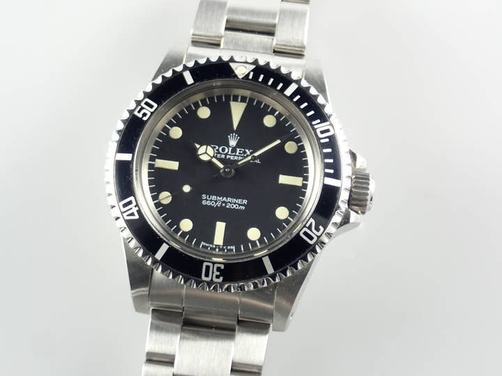 ロレックス サブマリーナー Ref.5513 ブラック文字盤 中古 submariner-452
