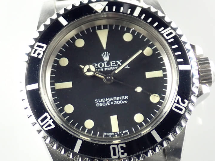 ロレックス サブマリーナー Ref.5513 ブラック文字盤 中古 submariner-452