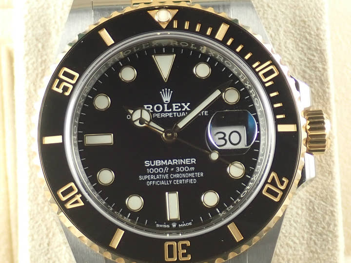ロレックス サブマリーナー Ref.126613LN ブラック文字盤 未使用 submariner-458
