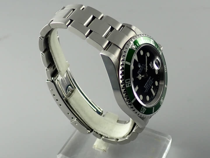 ロレックス サブマリーナー デイト Ref.16610LV ステンレススチール ブラック文字盤