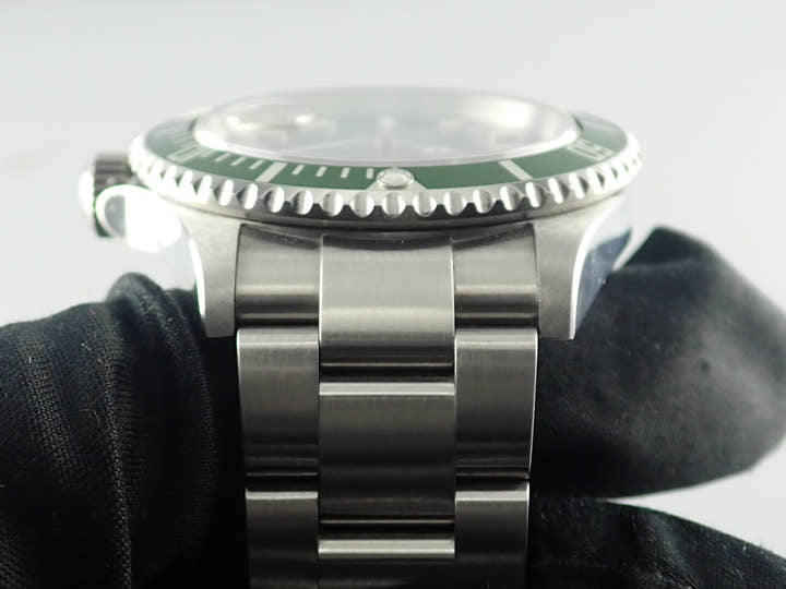 ロレックス サブマリーナー デイト Ref.16610LV ステンレススチール ブラック文字盤