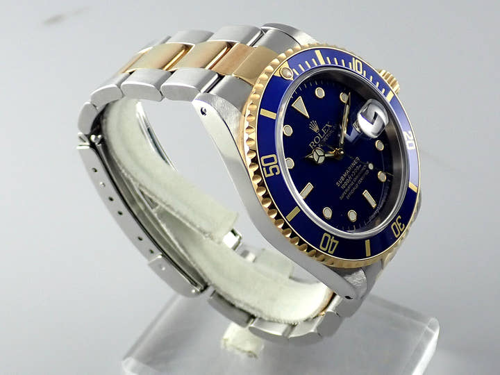 Rolex Submariner Date Ref. 16613 Stainless Steel/Yellow Gold Blue Dial