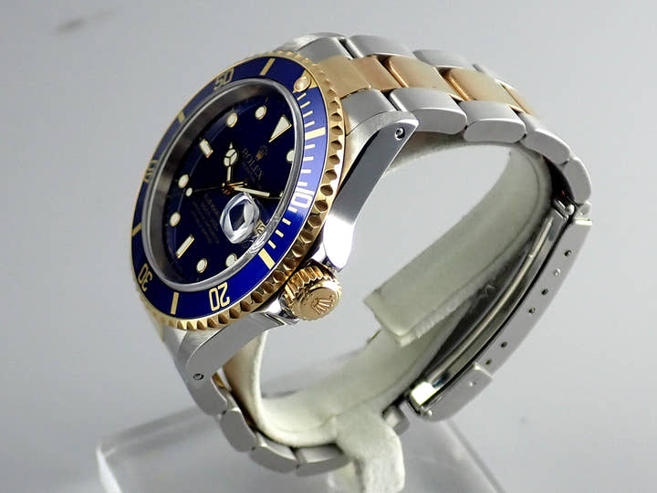 Rolex Submariner Date Ref. 16613 Stainless Steel/Yellow Gold Blue Dial