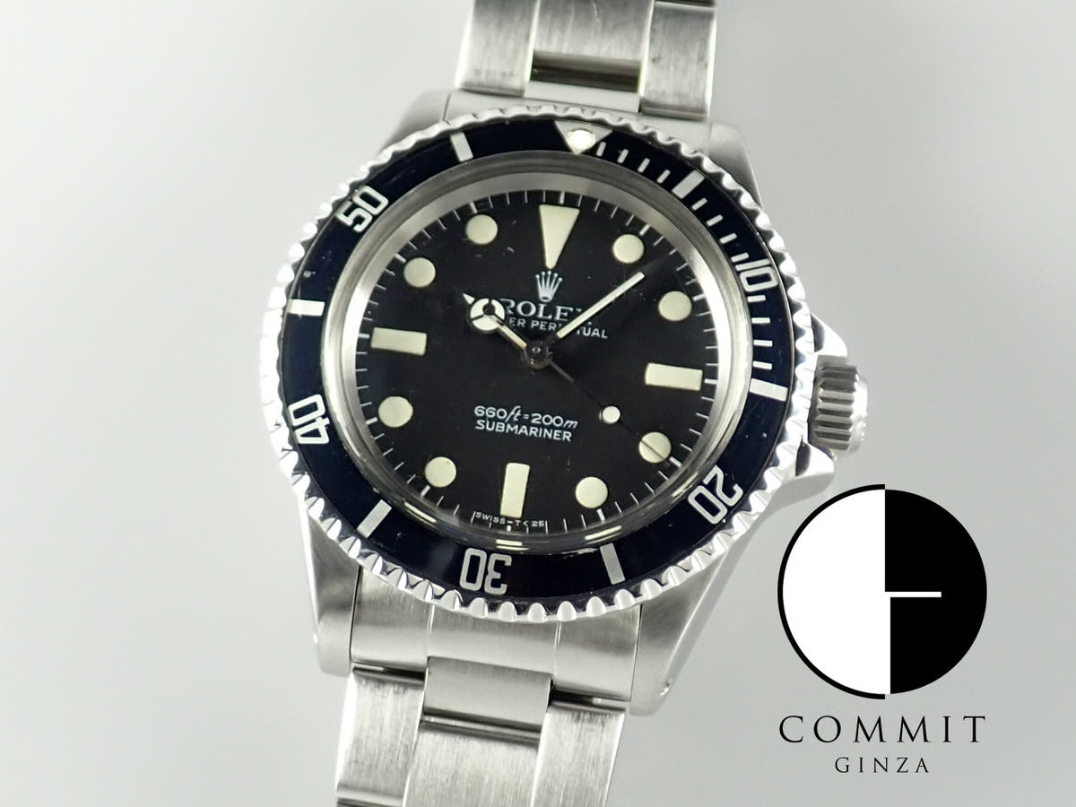 ロレックス サブマリーナー Ref.5513 ステンレススチール ブラック文字盤
